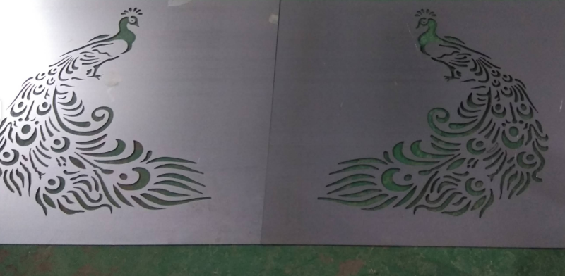 Laser Cutting on Sheet metal